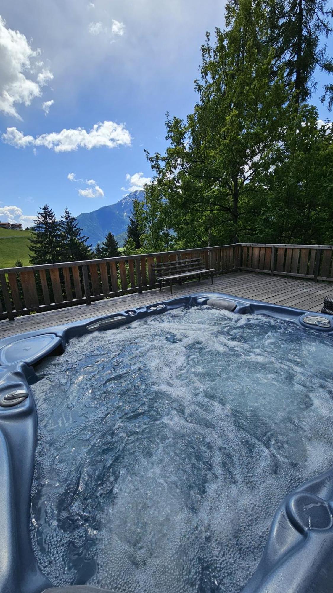 Chalet Laugenblick St. Walburg Exterior foto